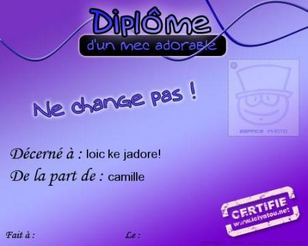 é ui il faut pas kil change